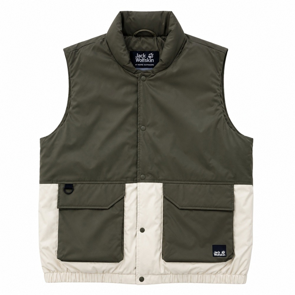 Jack Wolfskin Vest Mens Medium 365 Fearless Jacket Grape Leaf Gorpcore Utility